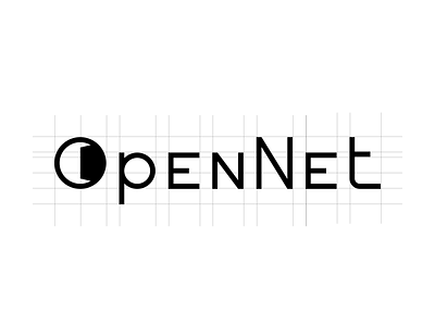 Opennet Logotype branding design logo logo design logotype minimal minimalism minimalist logo new typography