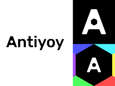 Antiyoy Logotype app branding design icon logo logo design logotype minimal minimalism minimalist logo new typography