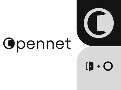 Rebreding Opennet Logotype №2 branding design graphic design icon logo logo design logotype minimal minimalism minimalist logo new rebrand rebranding typography ui ux vector web