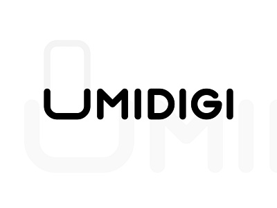 Umidigi logo branding graphic design logo logo design logotype minimal minimalism minimalist logo new vector