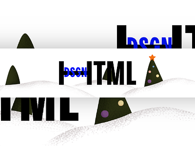 HTMLdsgn Banner banner design graphic design illustration new winter