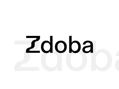 Zdoba Confectionery Bakery logo branding design graphic design logo logo design logotype minimalism minimalist logo new typography