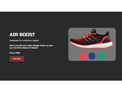 Shoes Featured ui ux