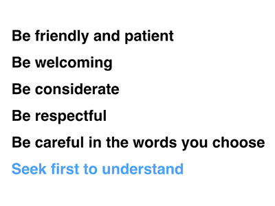 Code of Conduct coda community gender go golang helvetica inclusion mantra minimal minimalist simple words