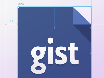 Github Flat Icons flat gist git github icon icontainer iterm markdown osx ruby