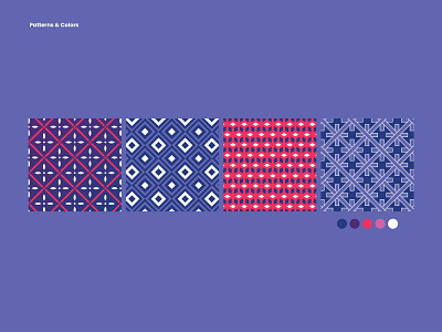 Patterns & Colors color color palette geometric illustration japanese patterns textures