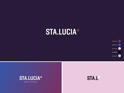 Sta. Lucia brand identity branding branding agency color color palette costa rica design icon identity logo logotype logotype design mark responsive branding vector