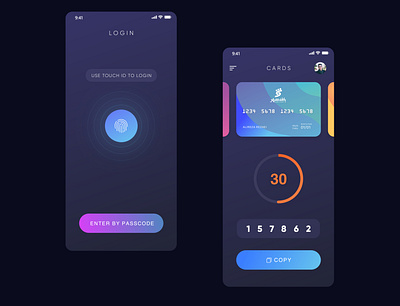 OTP Challenge Redesign app art bank bank app design mobile ui uidesign ux uxdesign