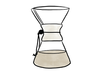 Coffee Maker - Chemex - Illustration