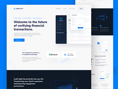 AuditSight - Landing Page