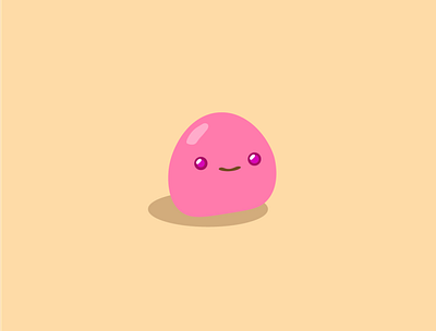 Pink Slime from Slime Rancher children childrens book cute fan fan art game art illustration kids kids illustration slime slime rancher