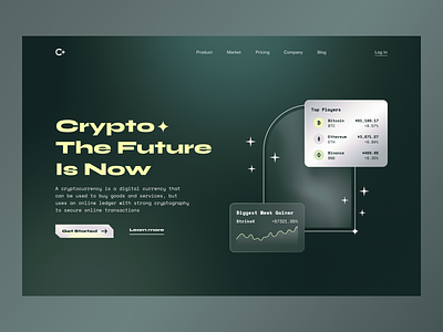 Crypto - Landing page