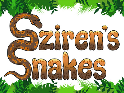 Logo Design - Sziren's Snakes