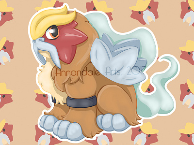 Chibi Style - Pokemon - Entei