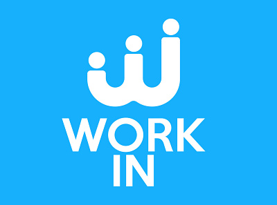 Work-in branding design logo ui vector