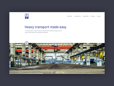 Hover Transport Systems - air casters to move heavy loads branding design minimal ui ux webdesign