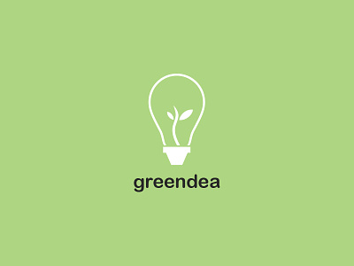 Greendea bio eco green health healthy life idea inovation logo design modern logo nature new nutrition