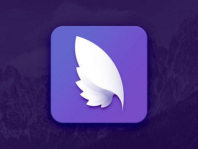 Little Wing icon icon design ios design ios icon logo