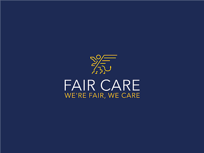 Faircare Logo expensive logo finance logo lion luxury logo money logo