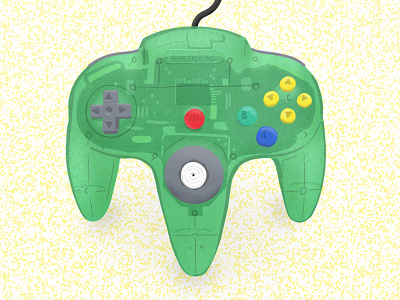 Weekly Warm-Up | The Jungle Green N64 was a childhood highlight illustration weekly warm-up