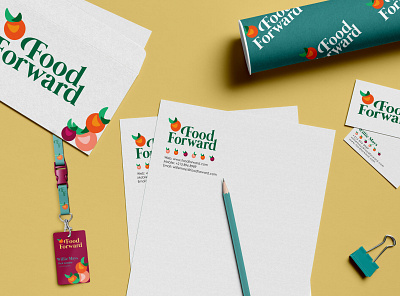 Food Forward Case Study branding case study illustration logo marketing merchandise design visual identity