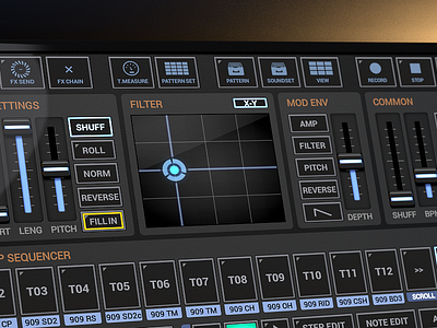 Drum Machine UI