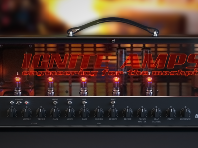 Emissary Amp 3d amplifier design gui guitar industrial plugin ui voger vst