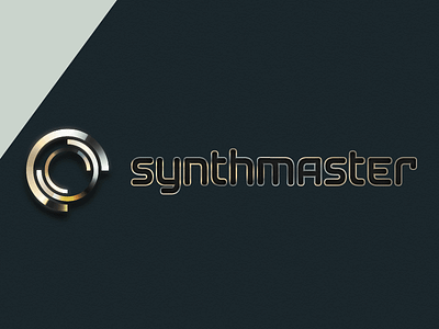 Synthmaster app icon app dark gui icon ipad iphone synth master