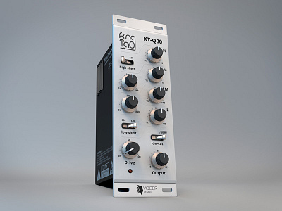 Concept UI for KT-Q80 3d audio design eq gui interface metal music plugin ui voger vst