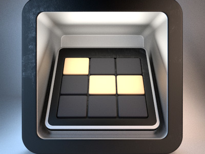 Praxis Icon app audio drum gui icon ios machine music ui ux