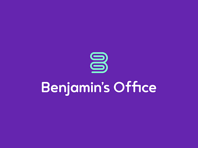 Benjamin's Office / B / Paperclip business carreer garnys geometric identity job logodesign mark minimalism office paperclip position post spot task ui ux work workplace
