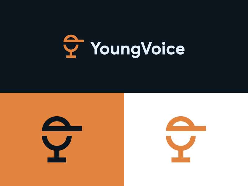 Mic / YoungVoice talk garnys minimalism identity mark energy conversation speech radio signal emotion walkman budding youthful wire cap young podcast voice microphone