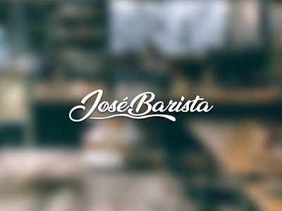 • Jose Barista Coffee • barista baristalogo brand branding coffeelogo dribbble identity logo logomake logoplace logos logotipo logotype