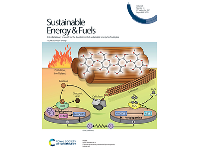 "Sustainable Energy & Fuels" Cover for Issue 18