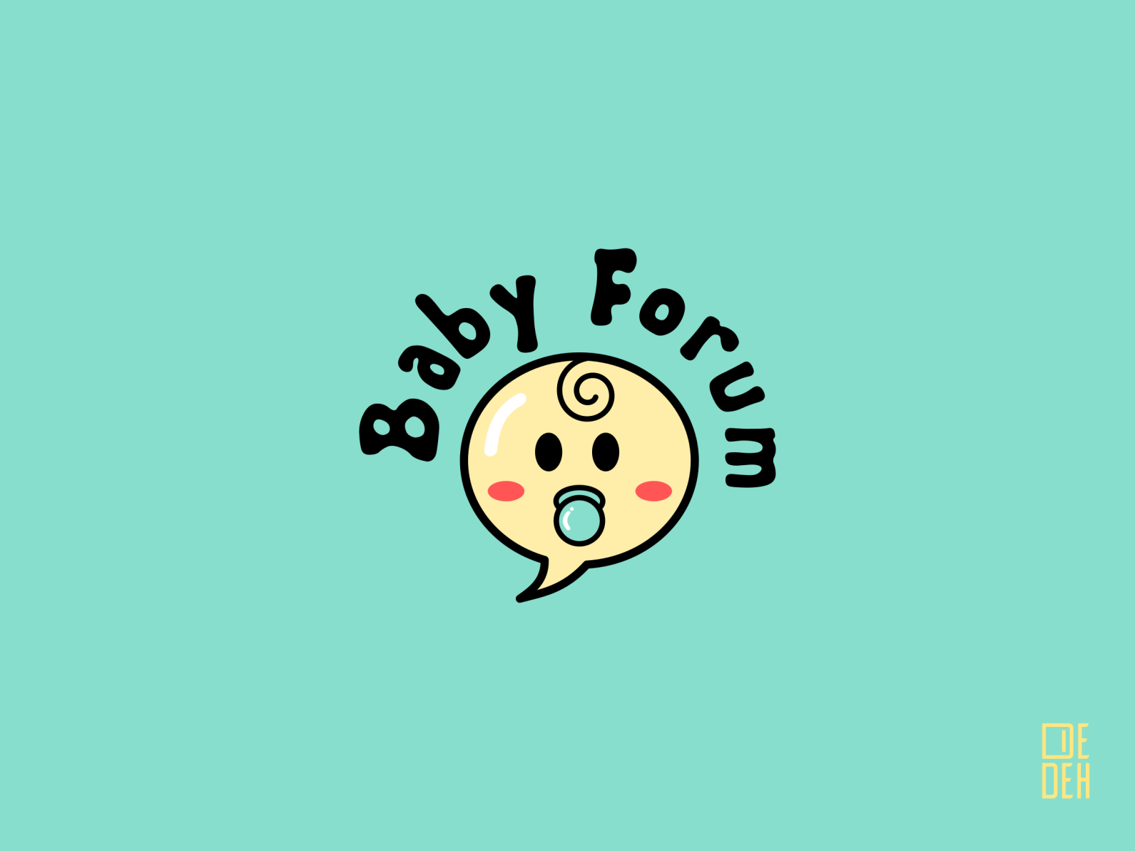 Baby forum by Dedeh Mustafa on Dribbble