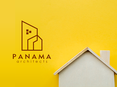 panama architects architect architecture flat flatdesign logo minimal art