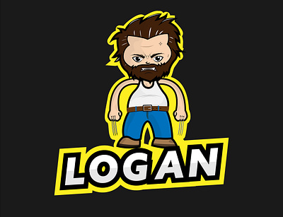 Chibi_Logan chibis illustration illustrator logan marvel wolverine