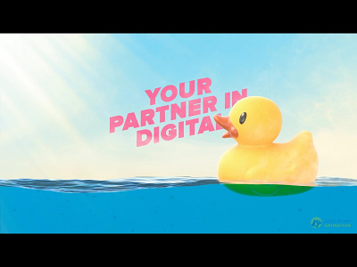 Soap Media Rubber Duck 3D loopable animation
