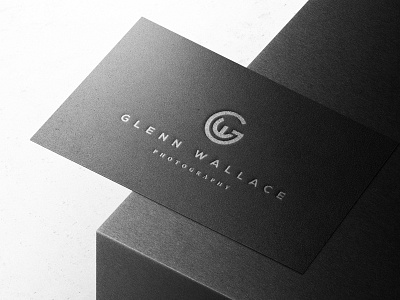 Glenn Wallace photography brand design conceptual logo logo design logodesign logotype luxury logo