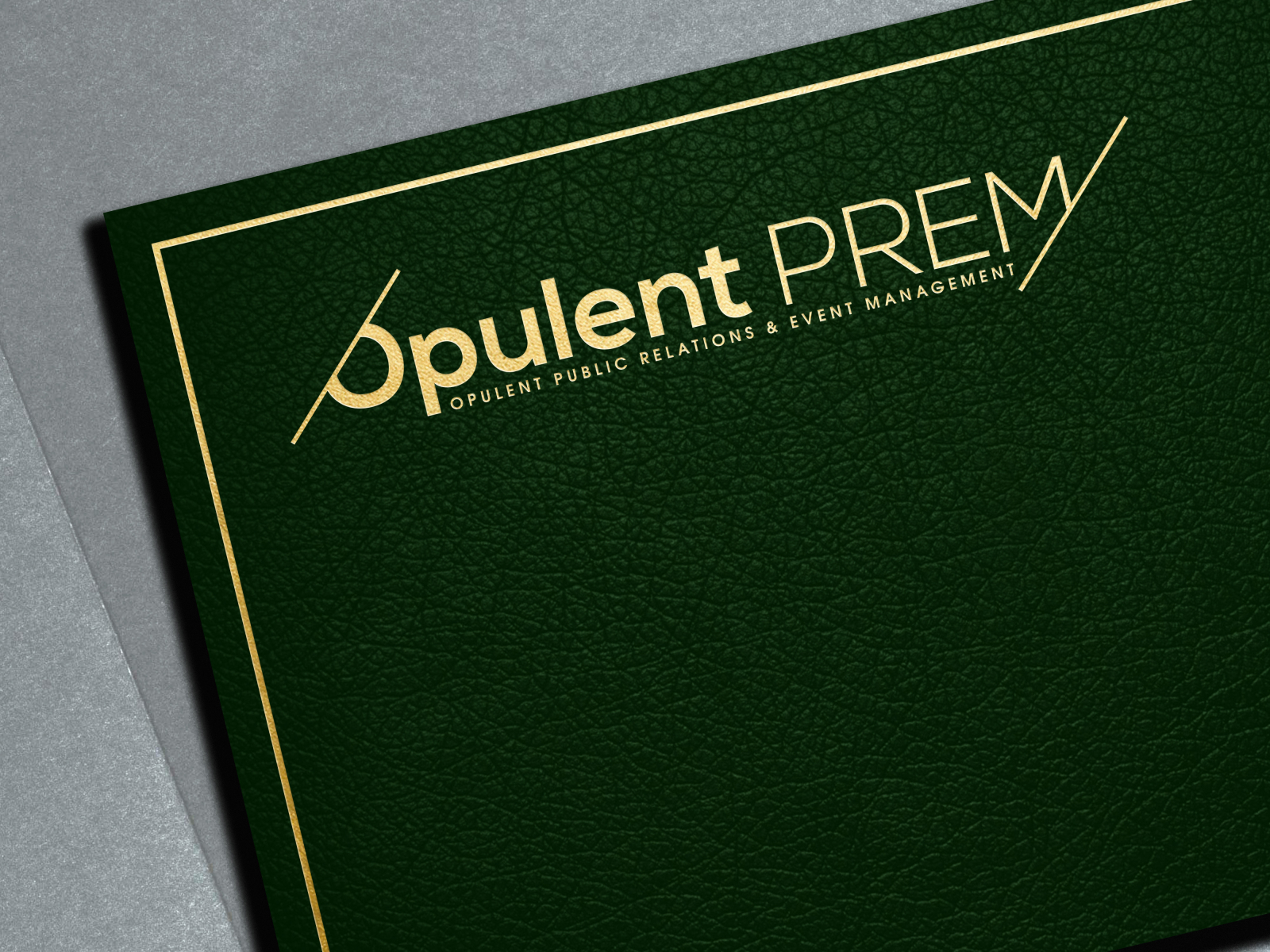 Download Leather Foil Luxury Logo Mockup Green 2 By Mahrukh Hassan On Dribbble PSD Mockup Templates