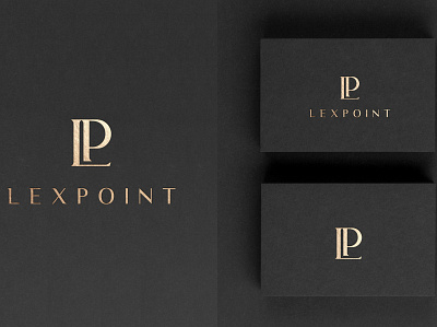 LEXPOINT brand design branding design illustration logo logo design logodesign logos luxury logo vector