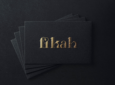 Fikah brand design branding fiverr fiverr.com logo logo design logodesign logos luxury logo