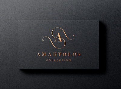 Amartolos brand design branding concept illustration logo logo design logodesign logos luxury luxury design luxury logo vector