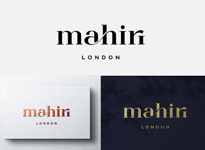 mahiri london beauty logo brand design elegant design elegant logo lifestyle lifestyle brand logo logodesign logos luxury logo