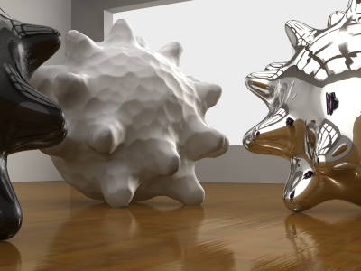 Mental 3d 3ds max mental ray spiky balls