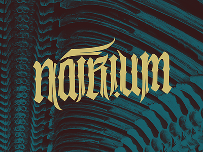 Logo: Natrium lettering logo pokras pokraslampas