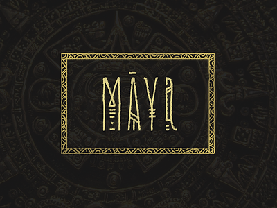 Logo: Maya lettering logo pokras pokraslampas