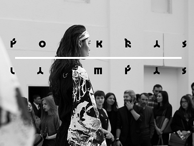 Aurora Fashion Week 2015 \ Live Calligraphy Performance