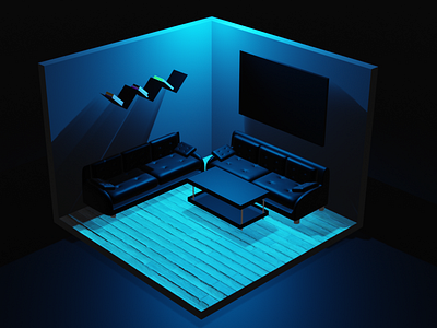 3d room