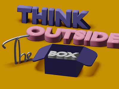 Think outside the box